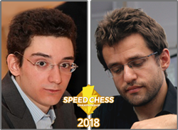 Фабиано Каруана - Левон Аронян Speed chess 2018